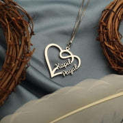 Special Love Style Couple Name Necklace