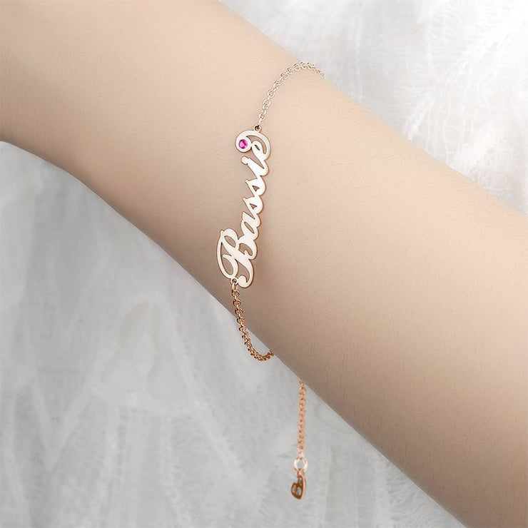 Personalized Birthday Gift Name Bracelet