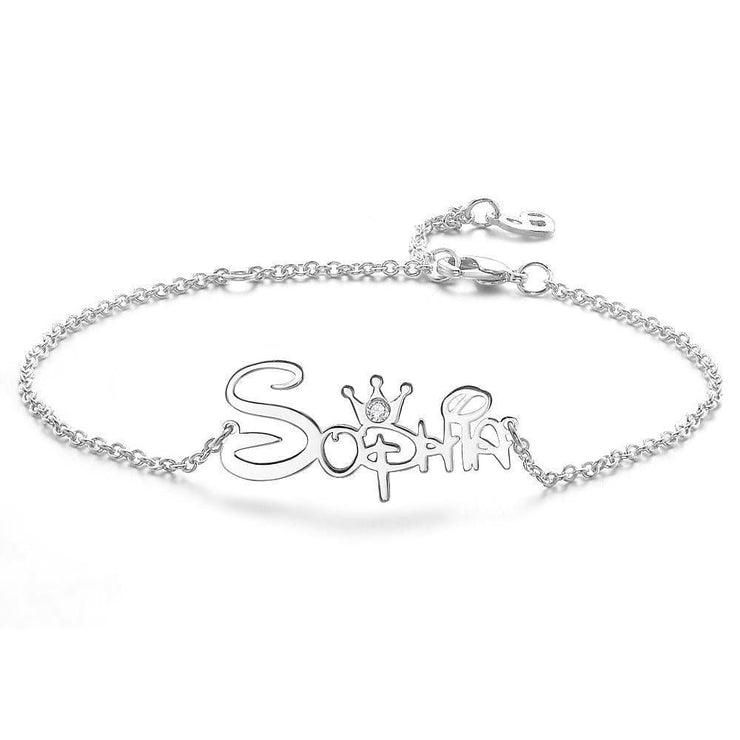 Custom Name Bracelet Disney Princess Bracelet